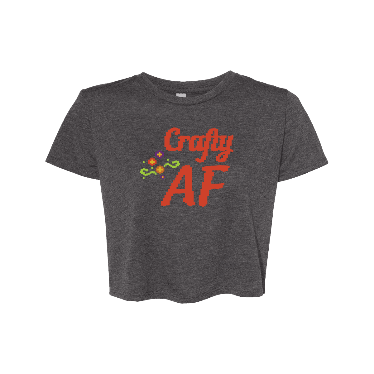 Crafty AF Crop Tee