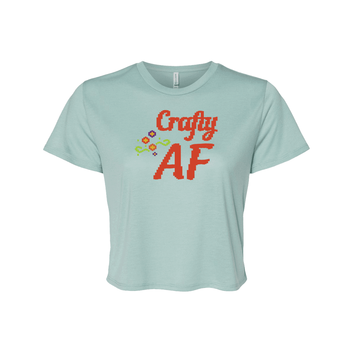 Crafty AF Crop Tee