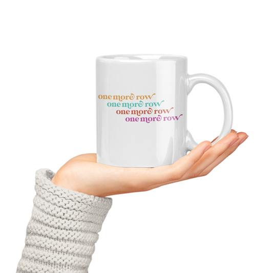 One More Row Ceramic Mug