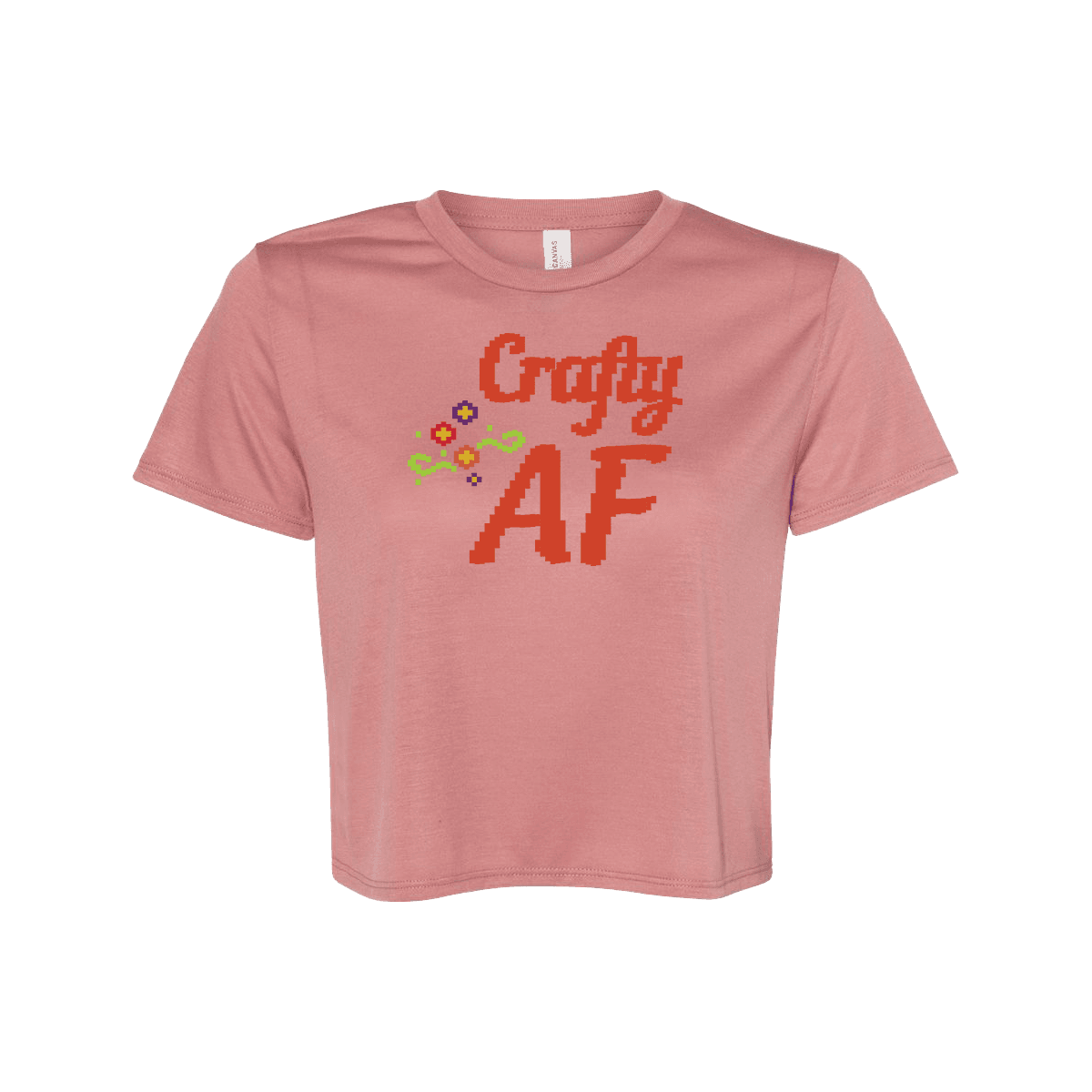 Crafty AF Crop Tee